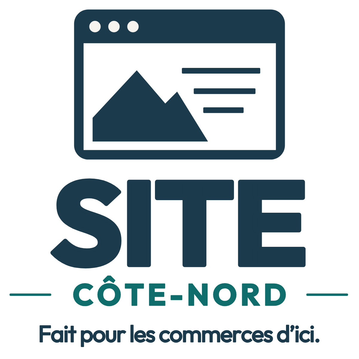 Site Côte-Nord — Fait pour les commerces d’ici.